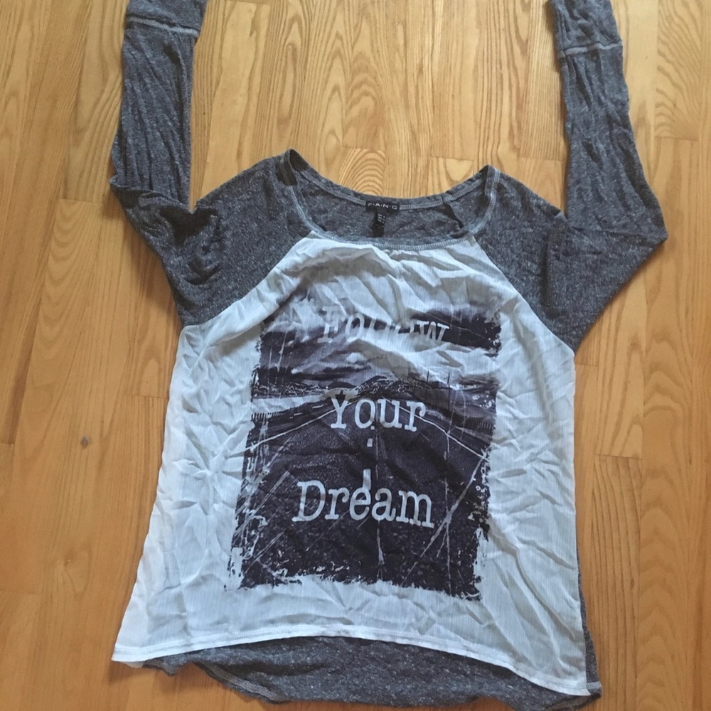Follow your dream long sleeved shirt